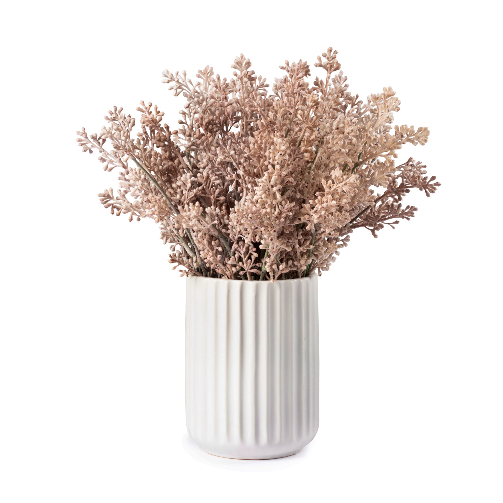 Pink Seed White Planter