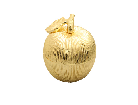 Gold Apple Honey Jar