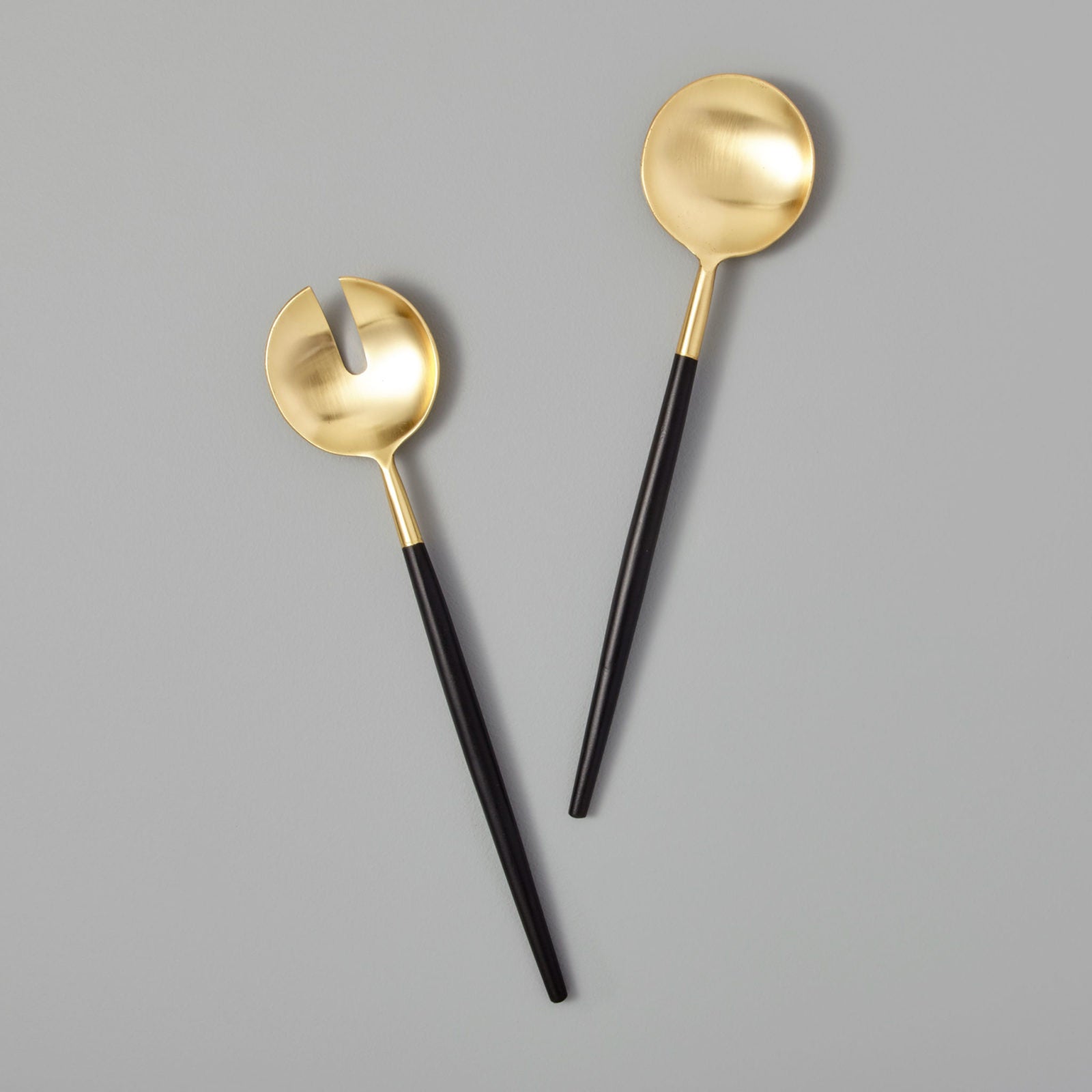 Black and Gold Serving Set