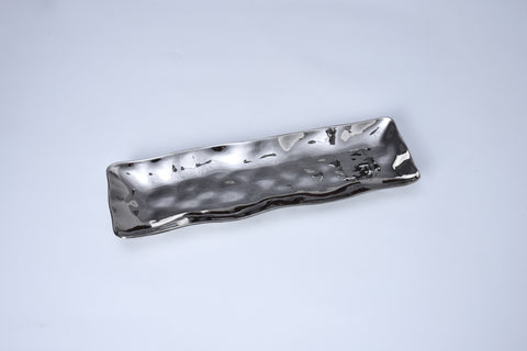 Silver Rectangle Tray