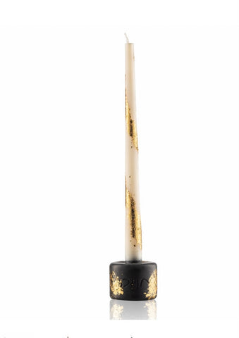Chanukah Candle Lighter- White and Gold