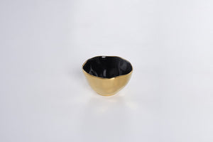 Black and Gold Dip Bowl