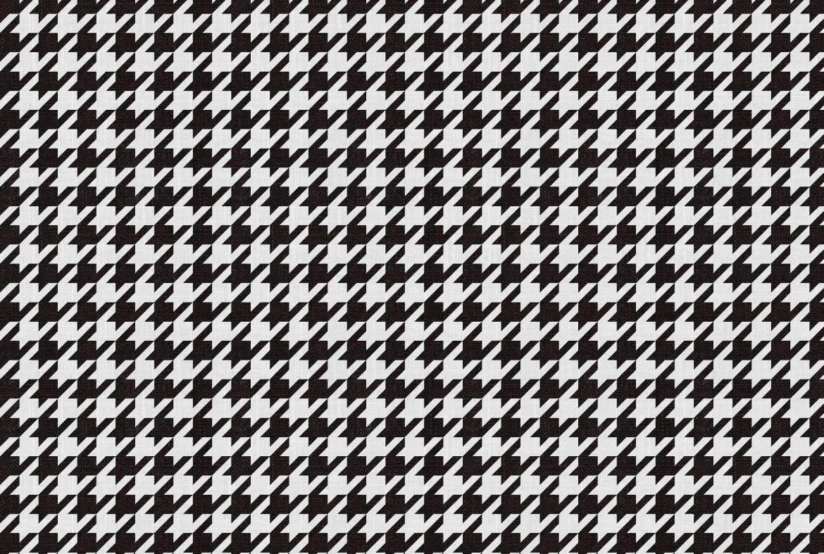 Paper Placemat - Houndstooth