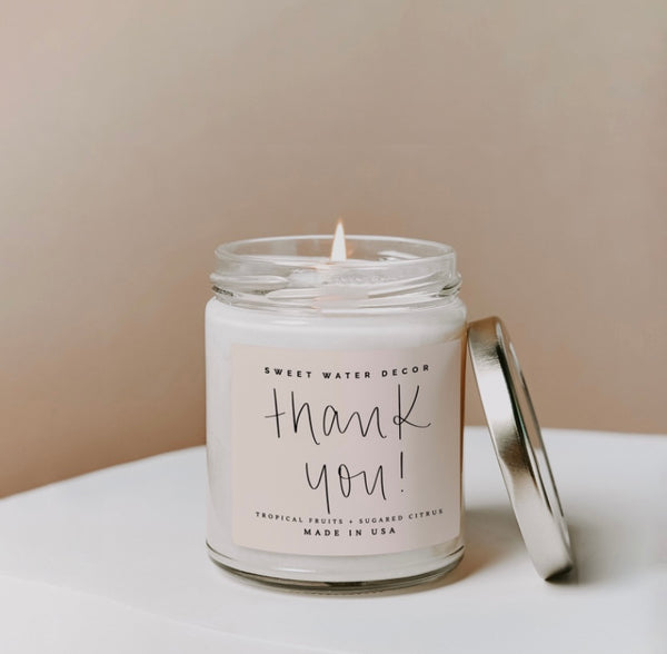 Say it with Candles- “Thank You”