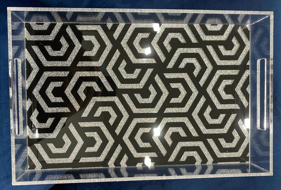 Acrylic Geometric Tray